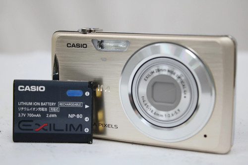 Casio exilim z270 gold - exilim, 4x